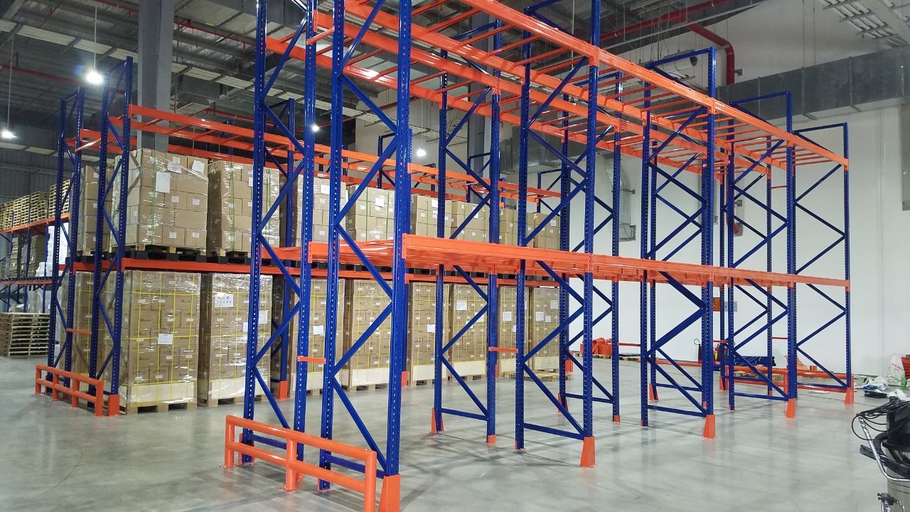 kệ tải trọng nặng ngành thực phẩm 3