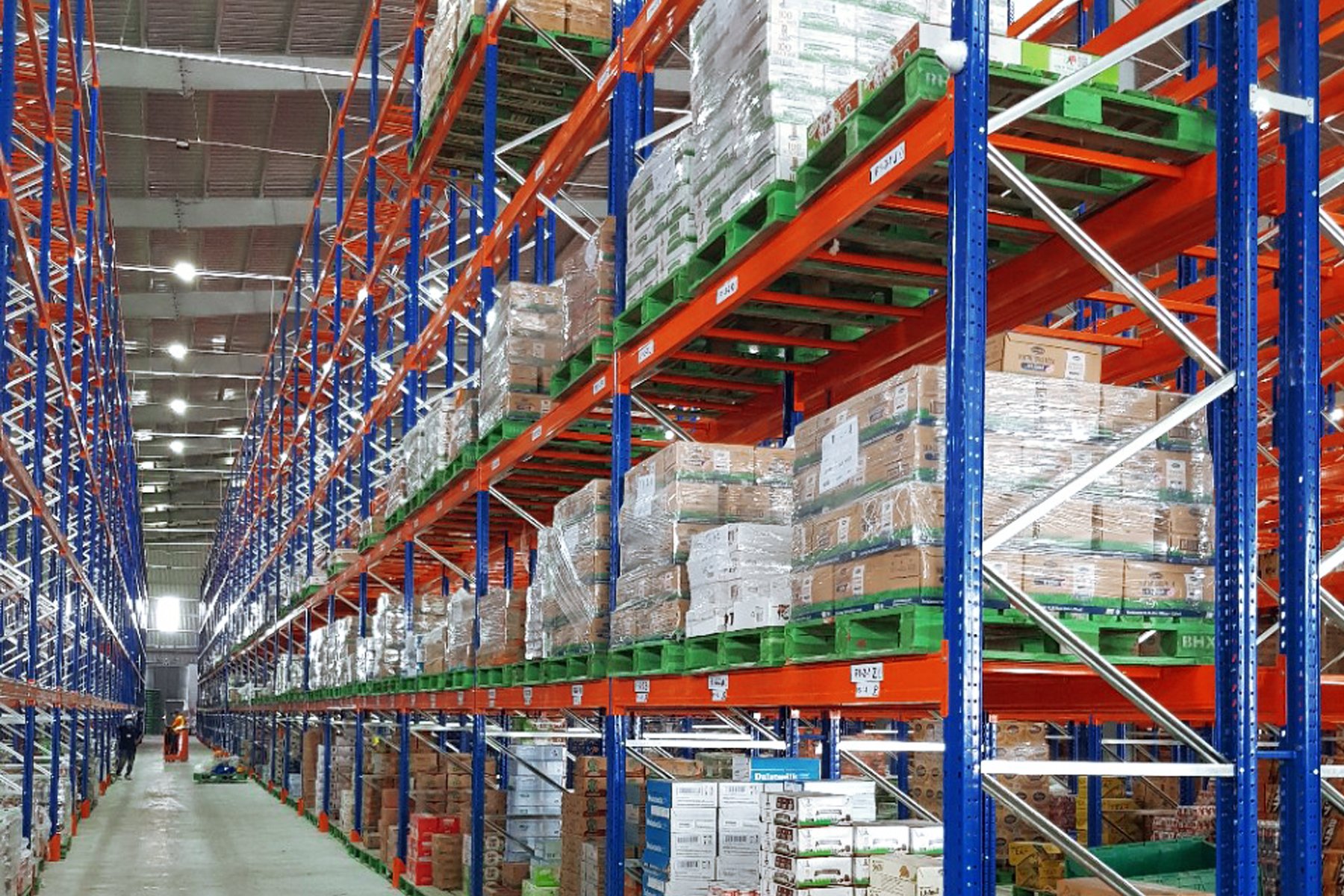 Kệ kho thực phẩm- Top 3 loại kệ tải trọng nặng phù hợp nhất cho nghành thực phẩm